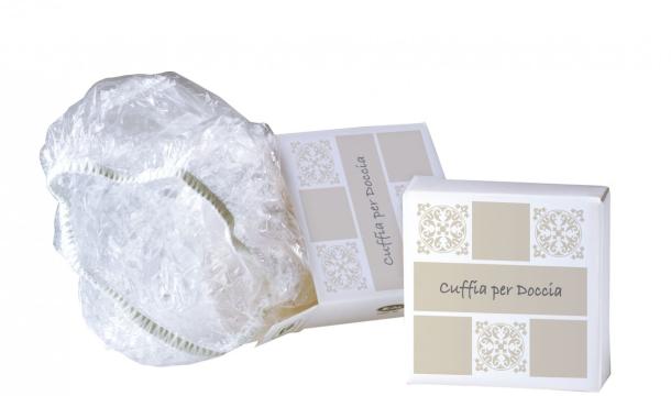 Cuffia doccia astucciata